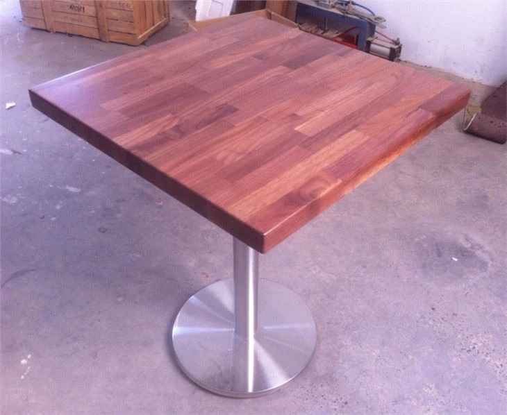 Black Walnut Wooden Butcher Block Coffee Table Top Factory