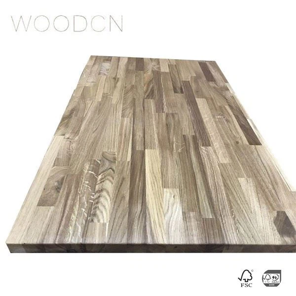Beech Solid Wood Butcher Block Dining Table