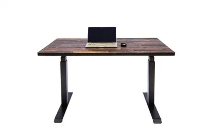 Pisarniška miza iz furnirja Recycle Old Elm