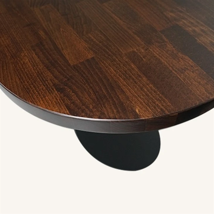 Beech Wood Butcher Block in Walnut Color Manufacturer high quality